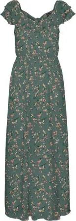 Vero Moda Sommerkleid SMILLA (1-tlg) Drapiert/gerafft