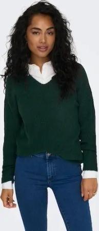 ONLY V-Ausschnitt-Pullover ONLCAMILLA V-NECK L/S PULLOVER KNT NOOS