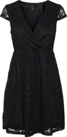 Vero Moda Minikleid JADE (1-tlg) Drapiert/gerafft