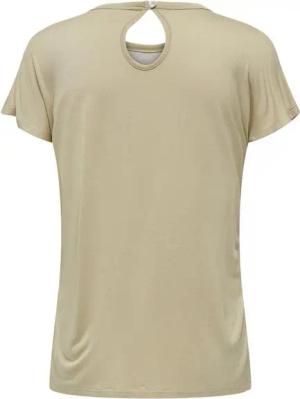 ONLY Kurzarmshirt ONLFLORA RES S/S ART FOIL TOP BOX J