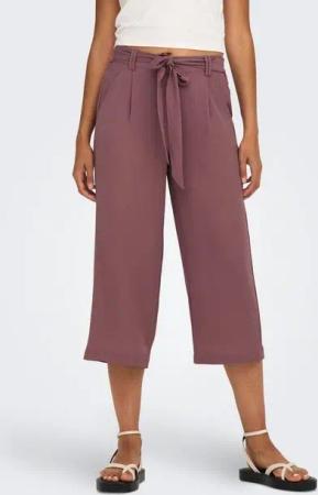 ONLY Palazzohose ONLWINNER PALAZZO CULOTTE PANT NOOS PTM in uni oder gestreiftem Design