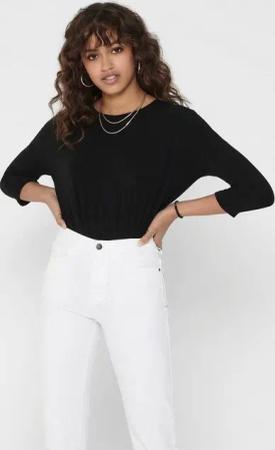 ONLY 3/4-Arm-Shirt ONLGLAMOUR 3/4 TOP JRS NOOS in lässiger Oversize-Form