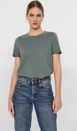 Vero Moda T-Shirt VMPaula (1-tlg) Plain/ohne Details