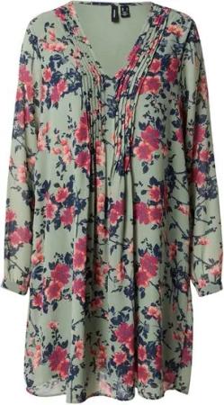Vero Moda Minikleid (1-tlg) Drapiert/gerafft