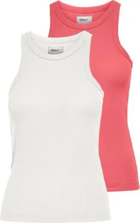ONLY Shirttop (2-tlg) Plain/ohne Details