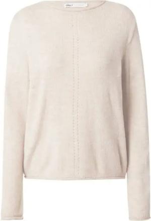 ONLY Strickpullover KINLEY (1-tlg) Lochmuster