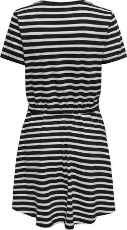 ONLY Relax-fit-Jeans ONLMAY S/S V-NECK SHORT DRESS JRS N