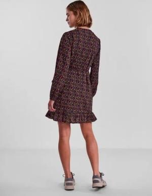 pieces Minikleid Josi (1-tlg) Volant