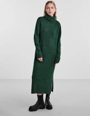 pieces Strickkleid PCJULIANA LS ROLLNECK KNIT DRESS NOOS BC