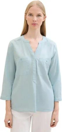 TOM TAILOR Schlupfbluse mit Leinen
