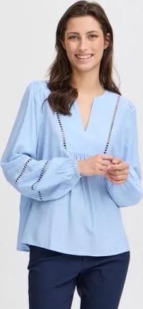 b.young Langarmbluse BYILVILYA BLOUSE - lässige Bluse