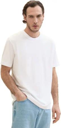 TOM TAILOR T-Shirt mit Pique Struktur