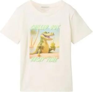 TOM TAILOR T-Shirt Print T-Shirt mit Bio-Baumwolle
