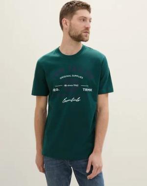 TOM TAILOR T-Shirt T-Shirt mit Logo-Print