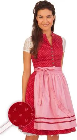 MarJo Dirndl Retro Dirndl 2tlg. - DORITA - rot