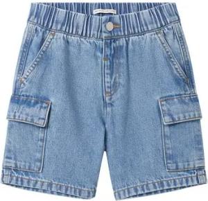 TOM TAILOR Jeansshorts Cargo Jeansshorts mit recycelter Baumwolle