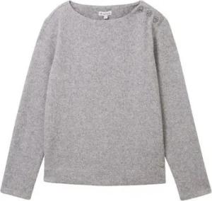 TOM TAILOR Strickpullover COZY RIB aus Polyestermix