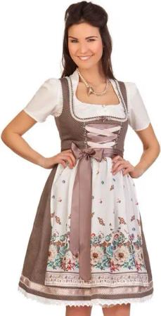 MarJo Dirndl Mini Dirndl 2tlg. - TERZIA - nougat