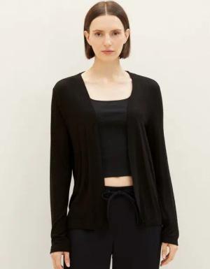 TOM TAILOR Langarmshirt Leichter Cardigan
