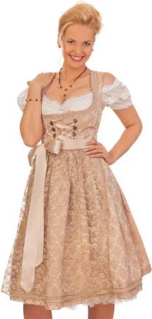 MarJo Dirndl Midi Dirndl 2tlg. - HILDA - creme