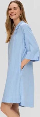 s.Oliver Minikleid Kurzes Leinenkleid