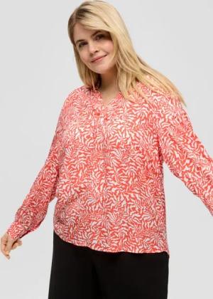 s.Oliver Langarmbluse Viskosebluse mit All-over-Print