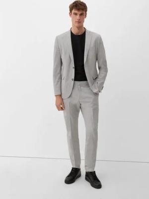 s.Oliver Stoffhose Slim: Hose aus Wollmix