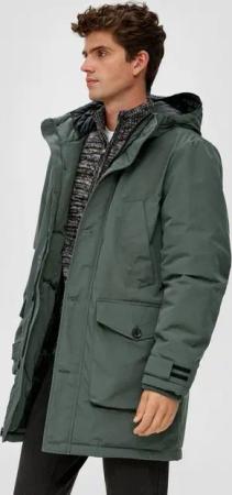 s.Oliver Allwetterjacke Jacke mit fixierter Kapuze Durchzugkordel
