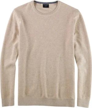OLYMP Rundhalspullover OLYMP Strick Casual