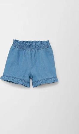 s.Oliver Shorts Jeans -Shorts / Regular Fit / High Rise / Elastischer Bund Smok-Detail