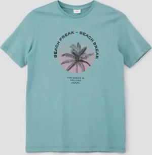 s.Oliver Kurzarmshirt T-Shirt mit Grafikprint