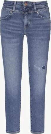 s.Oliver 7/8-Jeans Ankle-Jeans Betsy / Slim Fit / Mid Rise / Slim Leg Frontpasse