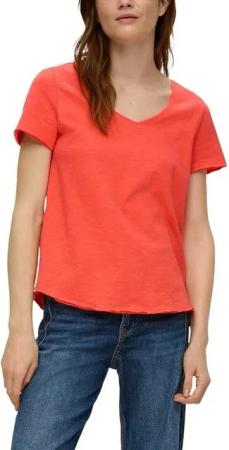 s.Oliver T-Shirt in Slub-Yarn-Optik