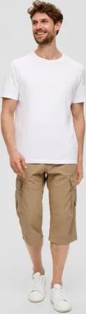 s.Oliver Bermudas Relaxed: Bermuda aus Canvas Garment Dye