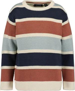 Blue Seven Rundhalspullover Kinder Jungen Pullover mit Streifen - Pulli mit Rundhalsausschnitt