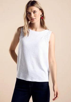 STREET ONE Shirttop mit Stickerei
