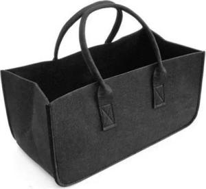 XDeer Handtasche Handtasche Tote Tasche Damen Filztasche,Einkaufsshopper (Einkaufsshopper), Kaminholzkorb Filz Einkaufstasche Shopper Einkaufskorb