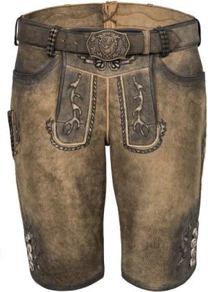 Spieth & Wensky Shorts 'Gonzales' (1-tlg) mit Geweihgürtel