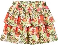 Name It Sommerrock Volant mit Rüschen Blumen Design NKFVINAYA SKIRT FFF NOOS