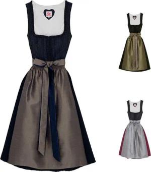 Spieth & Wensky Dirndl Debby Dirndl Dirndl Debby Lange-Dirndl Kleid 2-teiliges Trachtenkleid