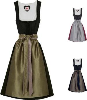 Spieth & Wensky Dirndl Debby Dirndl Dirndl Debby Lange-Dirndl Kleid 2-teiliges Trachtenkleid