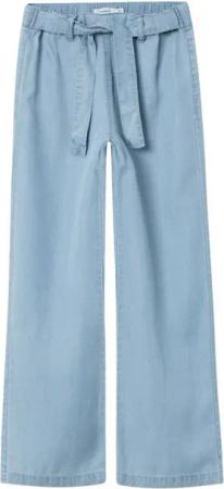 Name It Stoffhose Name It Rose Wide Jeans Light Blue Denim 116