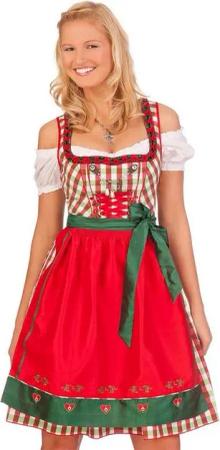Spieth & Wensky Dirndl Mini Dirndl 2tlg. - RIA - rot