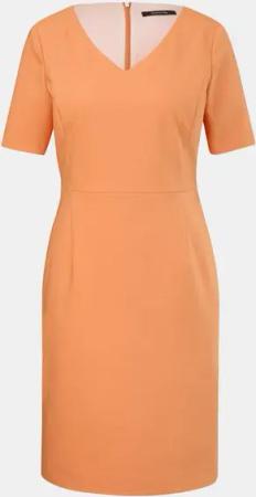Comma Minikleid Etuikleid aus Baumwollmix