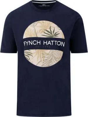 FYNCH-HATTON T-Shirt T-Shirt, Artwork navy