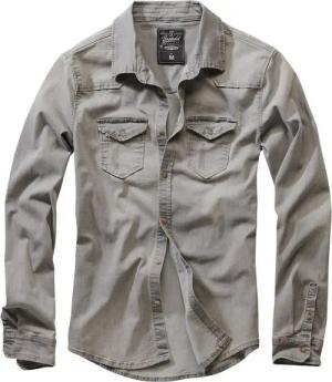 Brandit Outdoorhemd Brandit Hemd Riley Denim