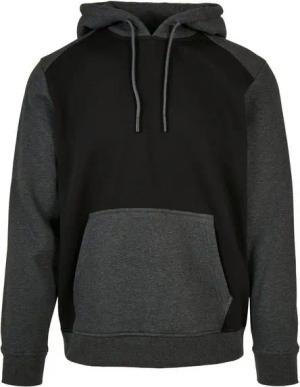 URBAN CLASSICS Rundhalspullover Urban Classics Herren 2-Tone Fake Raglan Hoody (1-tlg)