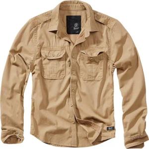 Brandit Outdoorhemd Brandit Vintage Hemd Langarm