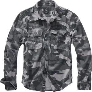 Brandit Outdoorhemd Brandit Vintage Hemd Langarm