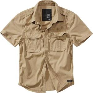 Brandit Outdoorhemd Brandit Vintage Hemd Kurzarm